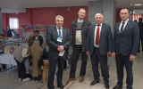Встреча представителей БГУТ и БРУ на выставке