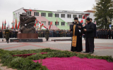 Делегация БГУТ приняла участие в церемонии перезахоронения жертв геноцида фото 4