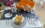 сервировка стола на заданную тематику «Ужин с шампанским» с обязательным применением элементов Improstyl 