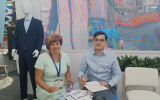 Подписание протокола о намерениях с представителем Ассоциации Узтекстильпром