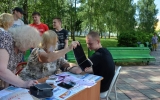 На открытой площадке БГУТ была организована проектная мастерская «Здоровье – это здорово!!!»