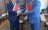 Обмен договорами о сотрудничестве