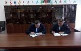 Подписание договора с Каракалпакским     государственным  университетом  имени Бердаха