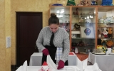 Репина Екатерина (ЭОП-161), skill test складывание гостевых салфеток