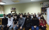 встреча студенческой молодежи, проживающей в общежитии со старшим инспектором ИДН Октябрьского РОВД