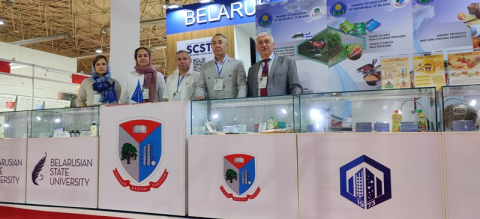 Делегация Министерства образования Республики Беларусь на выставке
