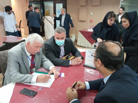 Проведение переговоров с представителями торгово-промышленной палаты Тегерана