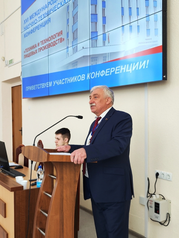 Выступление проректора по научной работе БГУТ, д.т. н. профессора Акулича А.В.