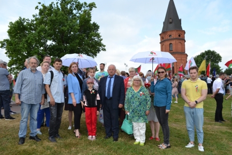 3 июля  - День Независимости на мемориальном комплексе Буйничское поле