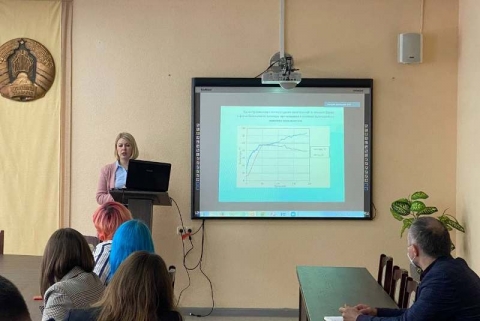 Выступление аспирантки БГУТ Смагиной М.Н.