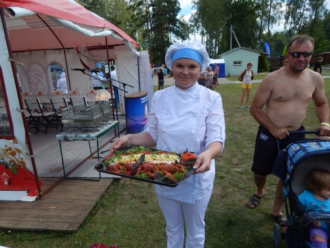 В номинации блюда из рыбы победили студенты 1-91 01 01 «Производство продукции и организация общественного питания» 
