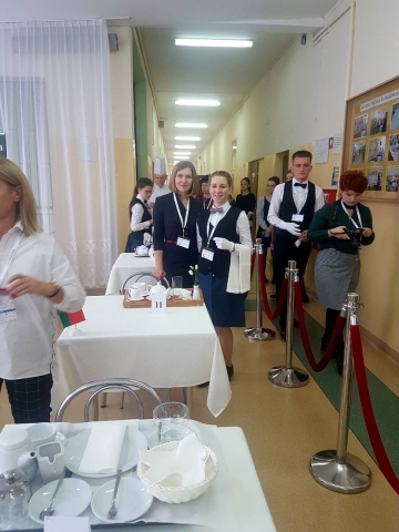 Ерофеенко Дарья, Рыбакова Татьяна Михайловна, эксперт WorldskillsBelarus по компетенции «Ресторанный сервис»