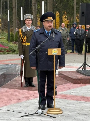 Делегация БГУТ приняла участие в церемонии перезахоронения жертв геноцида фото 2