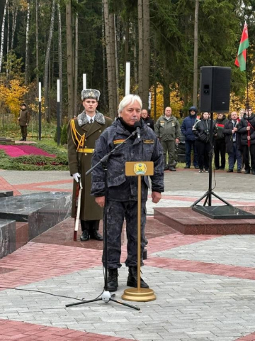 Делегация БГУТ приняла участие в церемонии перезахоронения жертв геноцида фото 3