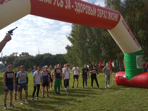 Легкоатлетический забег «За единую Беларусь»
