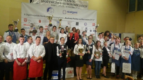 награждение участников OGÓLNOPOLSKIEGO KONKURSU GASTRONOMICZNEGO „KUCHNIA POLSKA NA MAZOWSZU 2018”, Warszawie