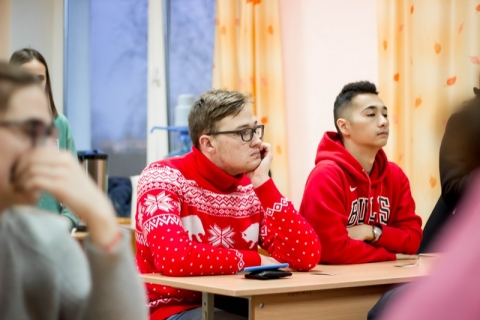 Иностранные студенты тоже активны 
