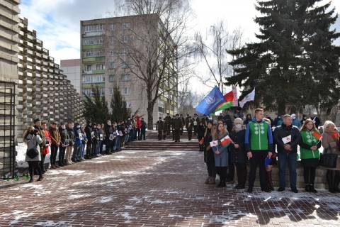 МИТИНГ-РЕКВИЕМ, ПРИУРОЧЕННЫЙ 78-ЛЕТИЮ ХАТЫНСКОЙ ТРАГЕДИИ.