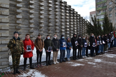 МИТИНГ-РЕКВИЕМ, ПРИУРОЧЕННЫЙ 78-ЛЕТИЮ ХАТЫНСКОЙ ТРАГЕДИИ