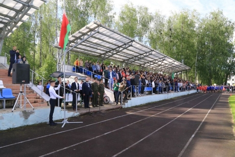 Спортивный праздник «Защитник Отечества» на стадионе БГСХА