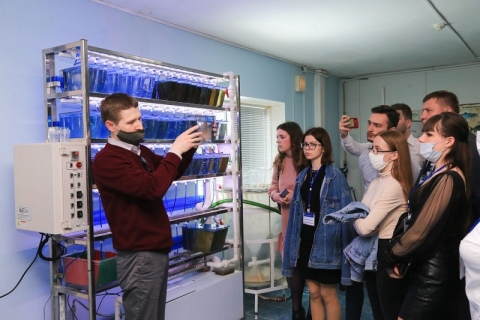 Второй день мероприятия начался с секционной работы. Стартап-школа «Технопарка «Горки»